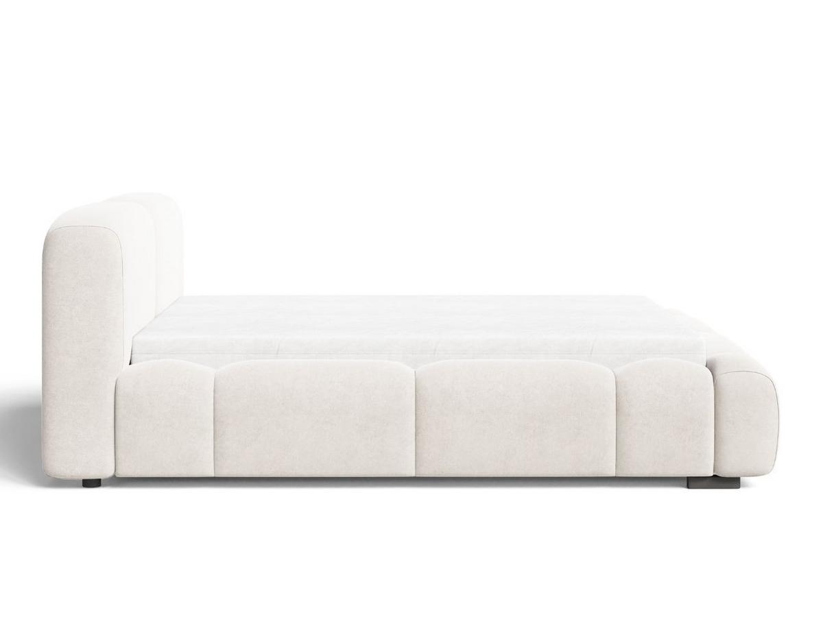 POLSTERBETT Aubi 140x200 Creme - Creme, Textil (140/200cm) - Graingold