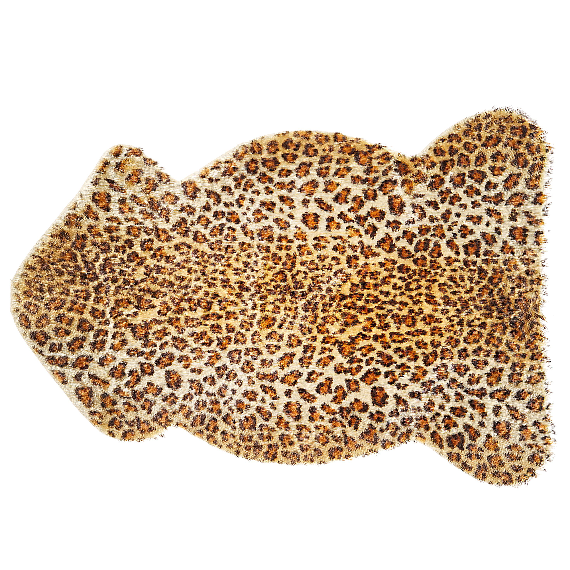 KUNSTFELL-TEPPICH Nambung 90/60 cm - Braun, Kunststoff (60/90cm) - Beliani
