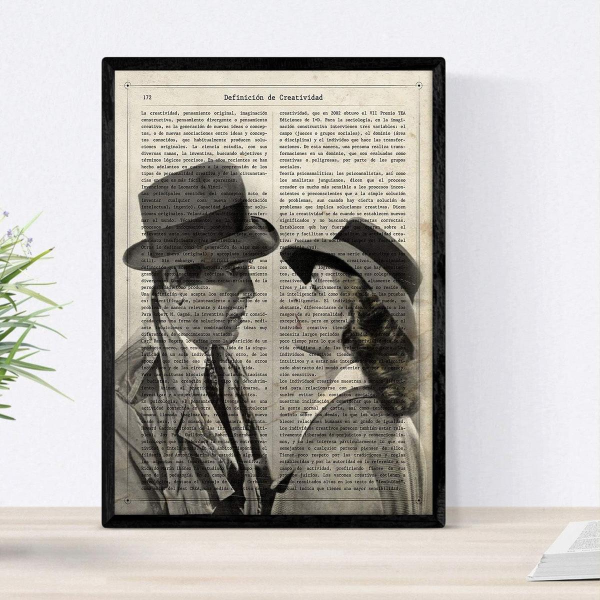 POSTER Film Casablanca 24X30 cm Rahmenlos - Klar, Papier (24/1cm) - Nacnic