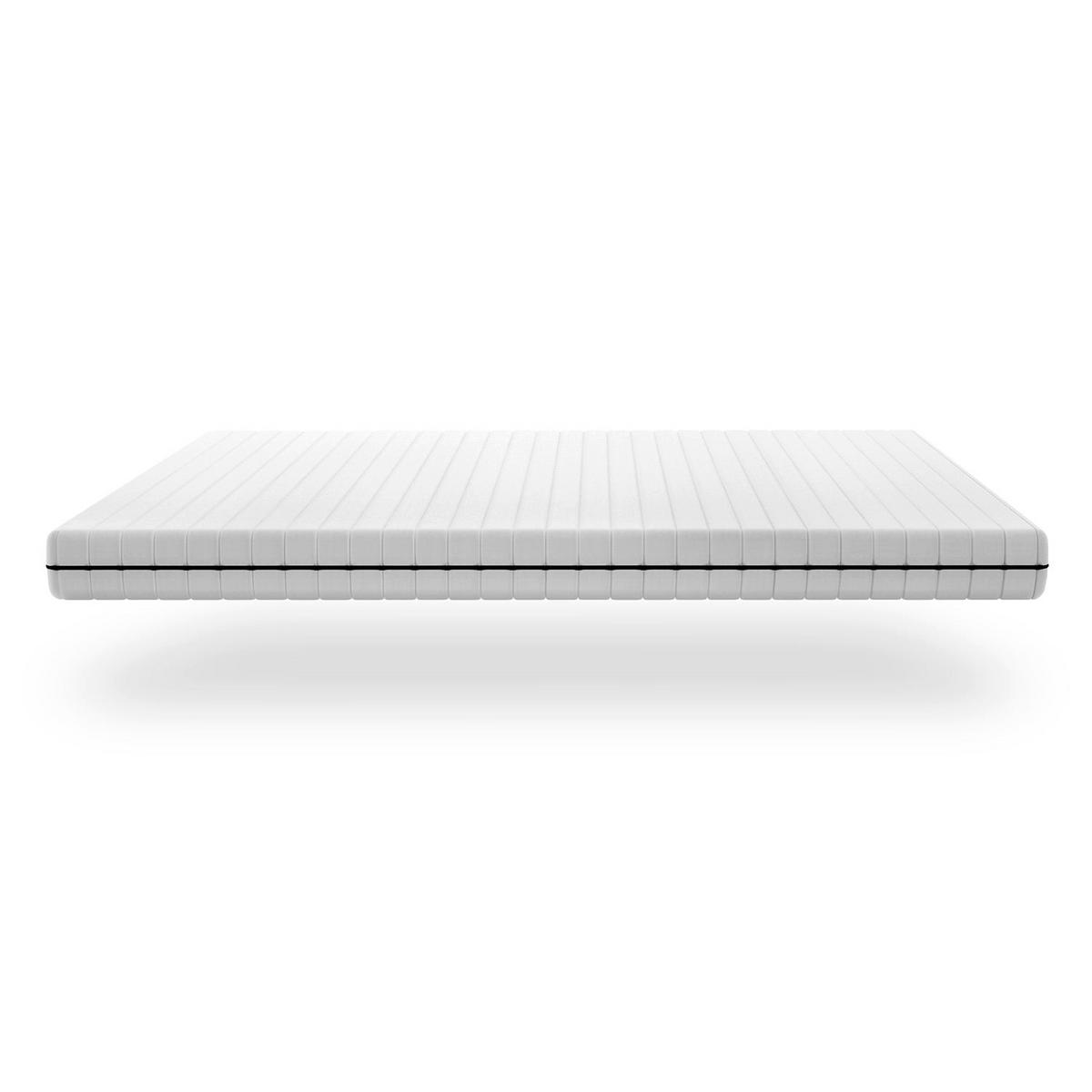BABYMATRATZE 60x120 H2 - Kaltschaummatratze für Babybett - OEKO-TEX zertifiziert - waschbarer Bezug - 5 cm Höhe - atmungsaktiv und sicher - Weiß, Textil (60/120cm) - Mister Sandman
