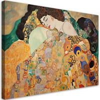 KUNSTDRUCK Gold 90/60 cm - Goldfarben, Textil (90/60cm) - KUNSTLOFT