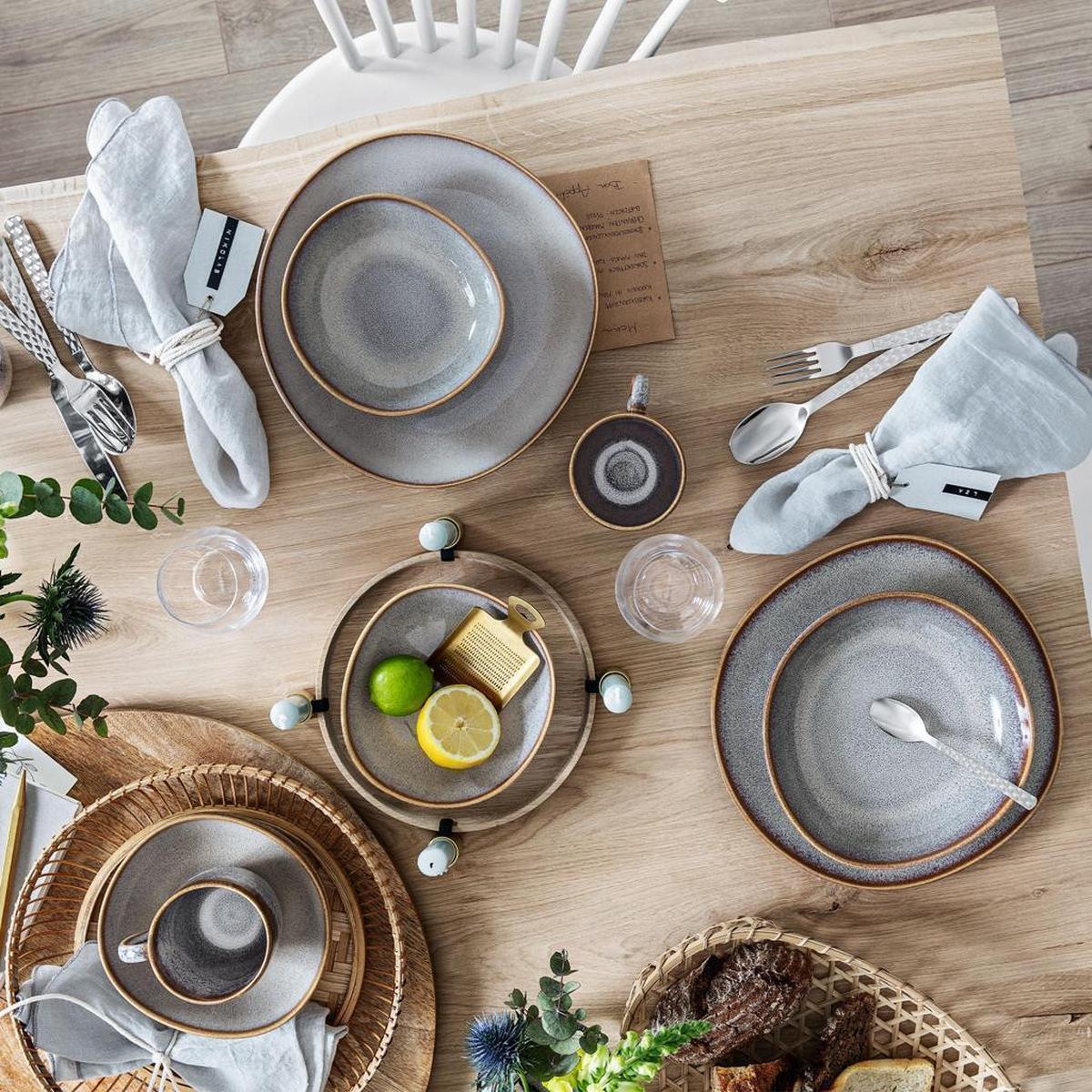 SPEISETELLER Lave Glacé ø 28 cm - Türkis, Keramik (28cm) - like.Villeroy & Boch