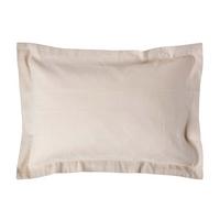 KISSENBEZUG Leinen mit Stehsaum - Beige, Textil (50/90cm) - Homescapes
