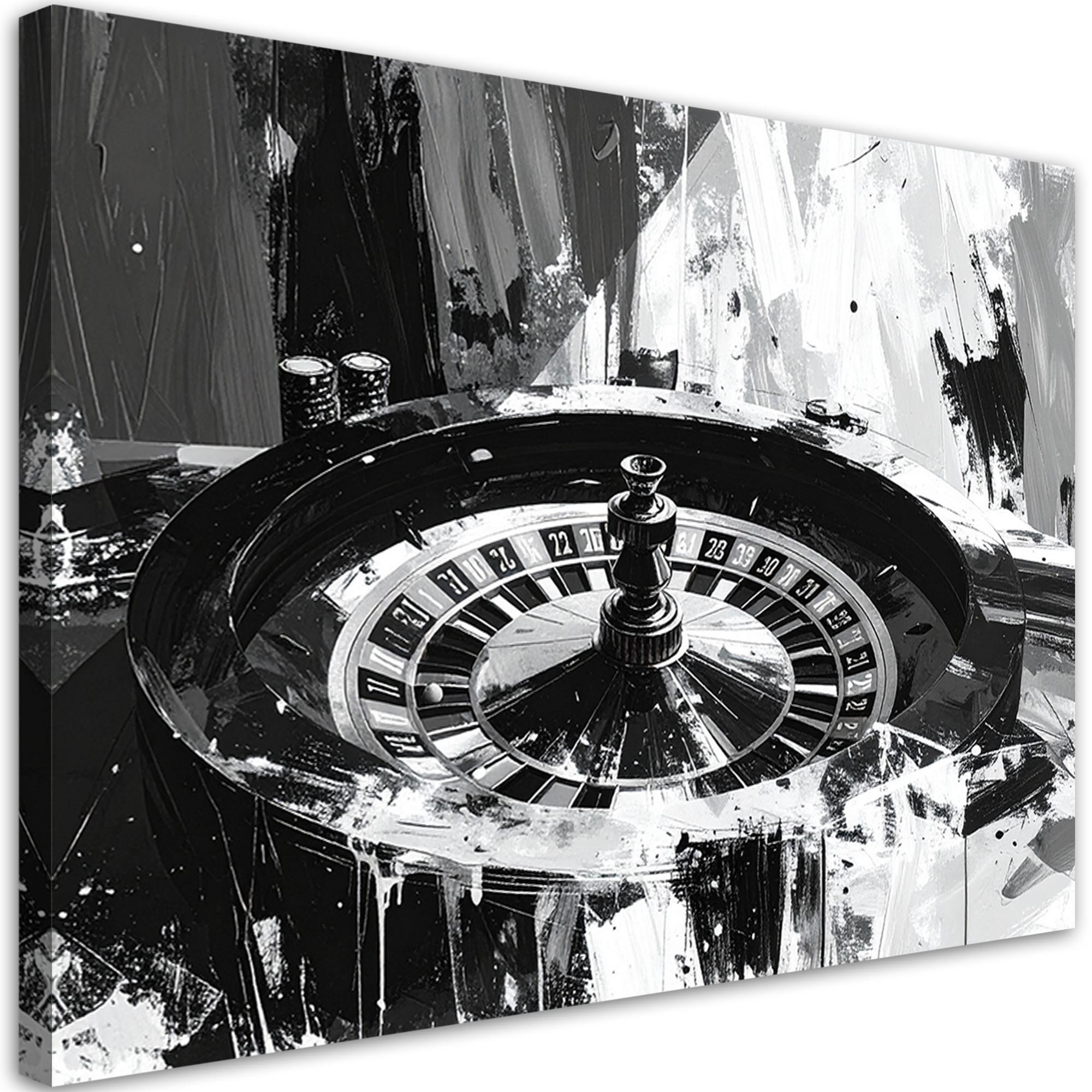 LEINWANDBILD Popkultur 60x40cm - Schwarz, Textil (60/40cm) - Feeby