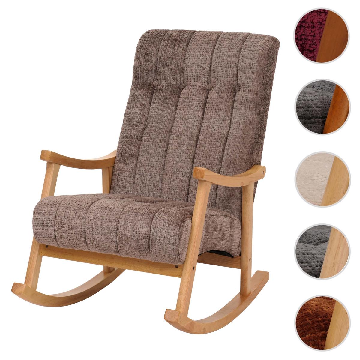 SCHAUKELSTUHL Braun - Braun/Naturfarben, Textil (64/97/85cm) - MCW