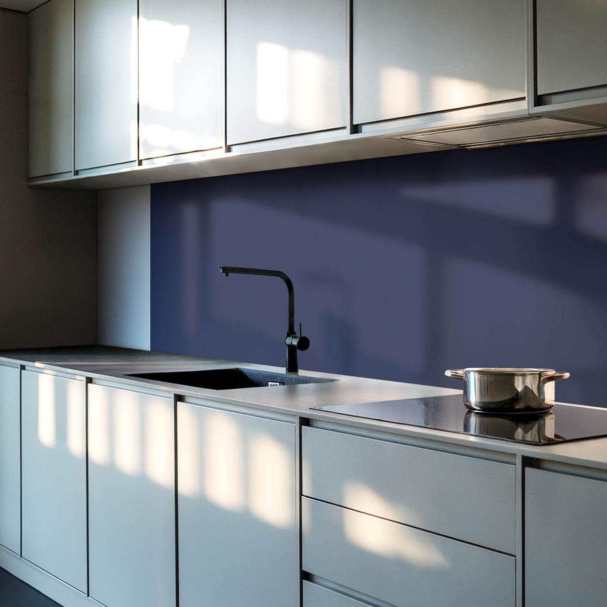 WANDPANEEL 120x60 cm selbstklebend Thalisse - Dunkelblau, Kunststoff (60/1.6/120cm) - Wallfluent