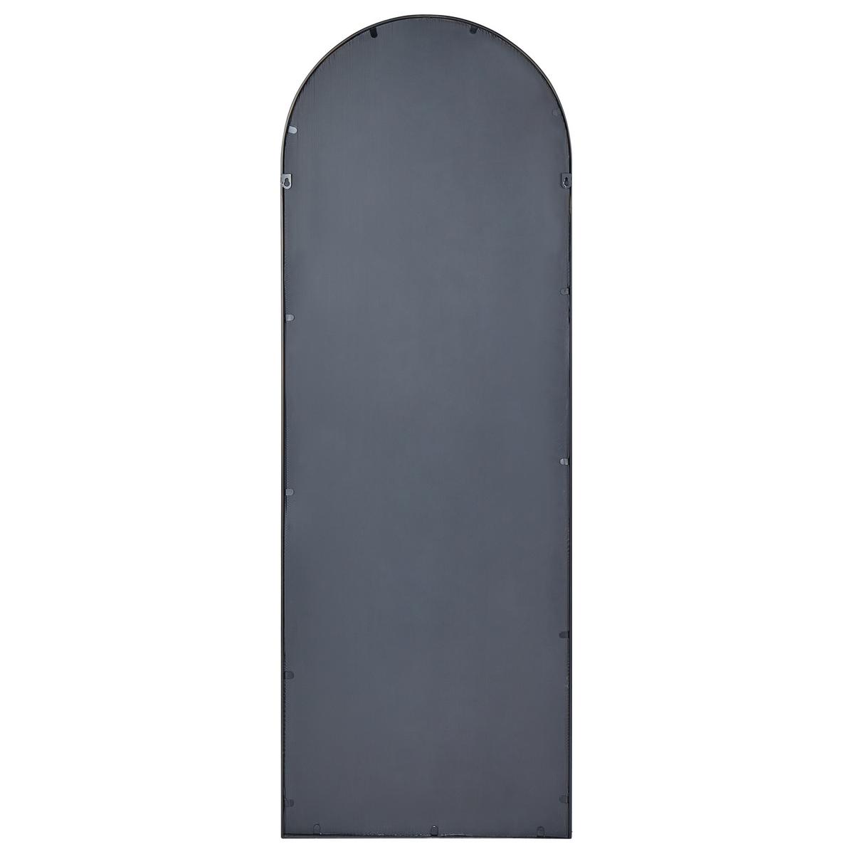 WANDSPIEGEL schwarz Metall 60/170 cm Crosses - Schwarz, Metall (60/170/3cm) - Beliani