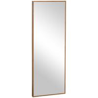 WANDSPIEGEL - Naturfarben, Glas/Holzwerkstoff (48/125/45cm) - HOMCOM