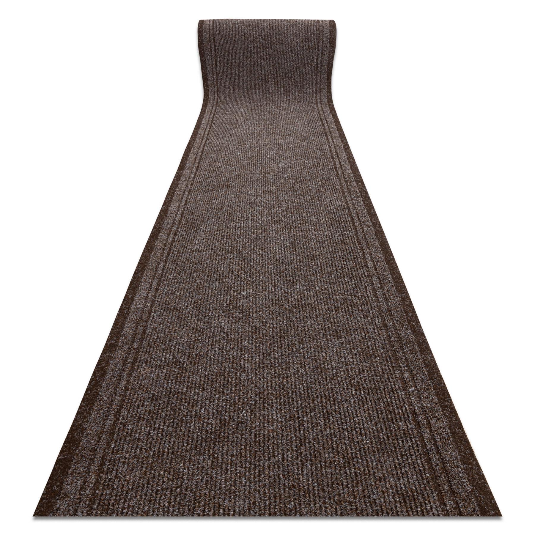 LÄUFER Antirutsch MALAGA 100/280 cm - Braun, Textil (100/280cm) - rugsX
