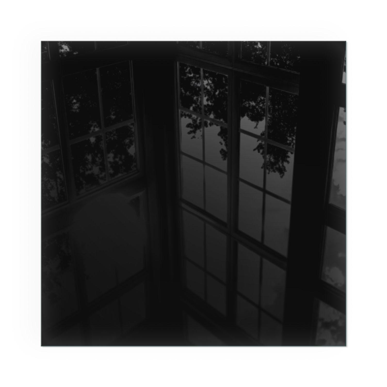 GLASPLATTE für Kamin 60x60 cm - Schwarz, Glas (60/60/0.4cm) - TULUP