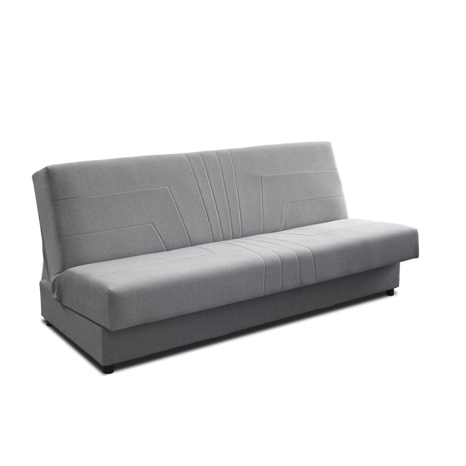 SCHLAFSOFA VERO II mit Schlaffunktion Castel 91 - Grau, Textil (191/88/90cm) - Lookway