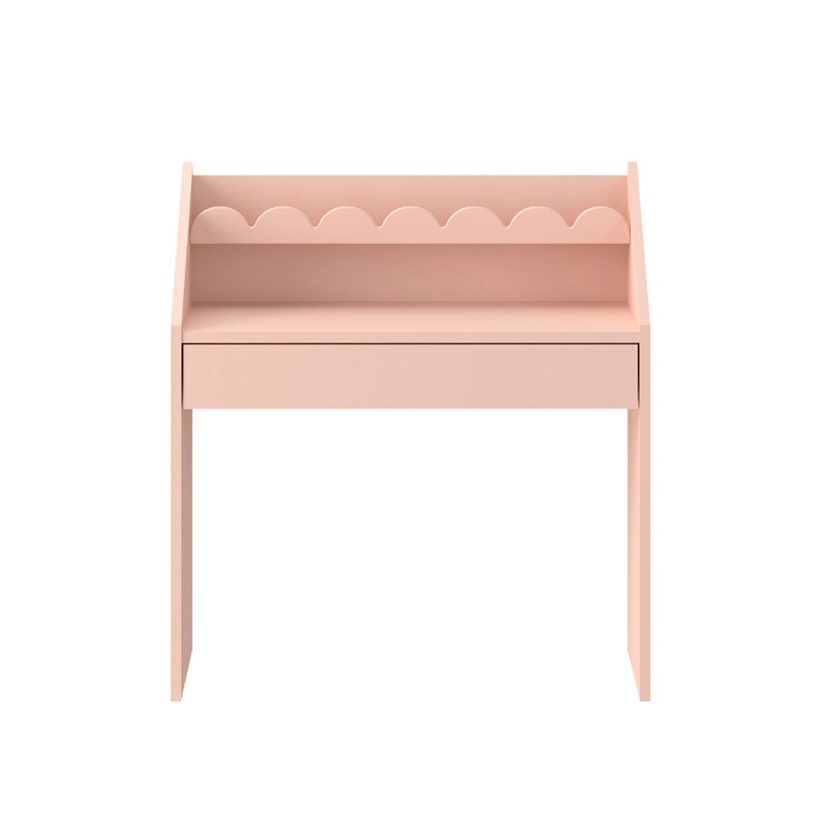 SCHREIBTISCH Book Nook Rose - Pink, Holzwerkstoff (71/76/33cm) - Petits-meubles