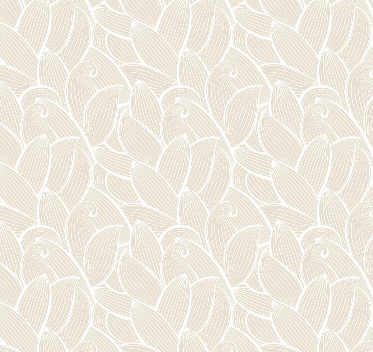 VERDUNKELUNGSROLLO 140x140 cm Blätter - Grau, Textil (140/140cm) - TULUP
