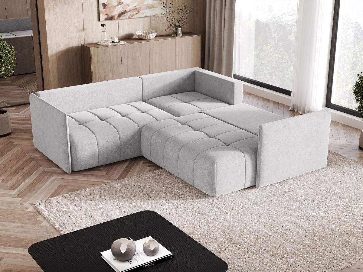 ECKSOFA Ardi Grau - Grau, Holz/Textil (240/240cm) - Graingold