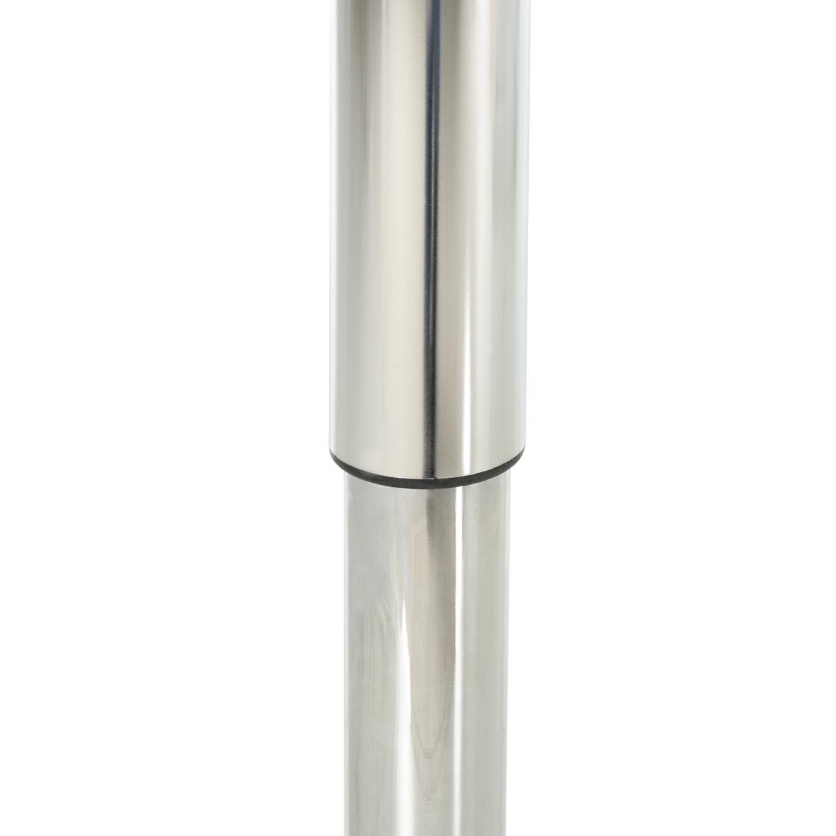 BARTISCH, MDF-Platte, Stahl, Weiß - Weiß, Kunststoff (60/60/92cm) - HOMCOM