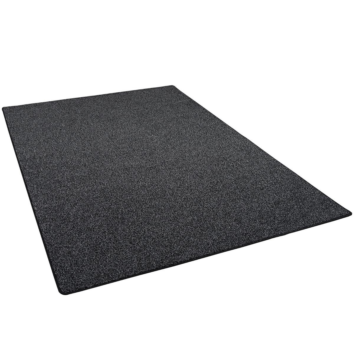 HOCHFLOR VELOURS TEPPICH LUNA MIX - Anthrazit, Textil (80/320cm) - Snapstyle
