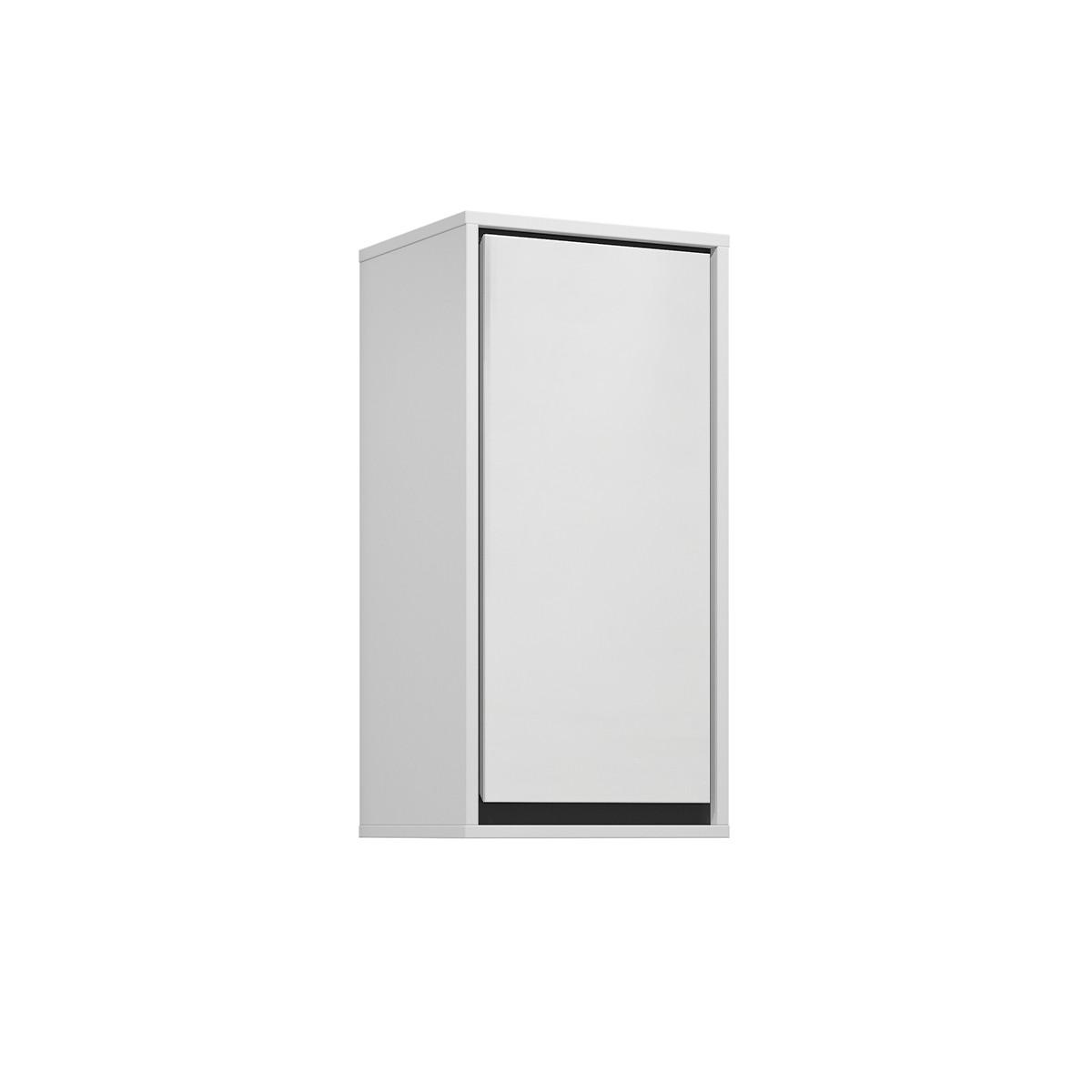 SCHRANK 1 Tür Sophéa Weiß - Weiß, Holzwerkstoff (35/72/30cm) - Petits-meubles