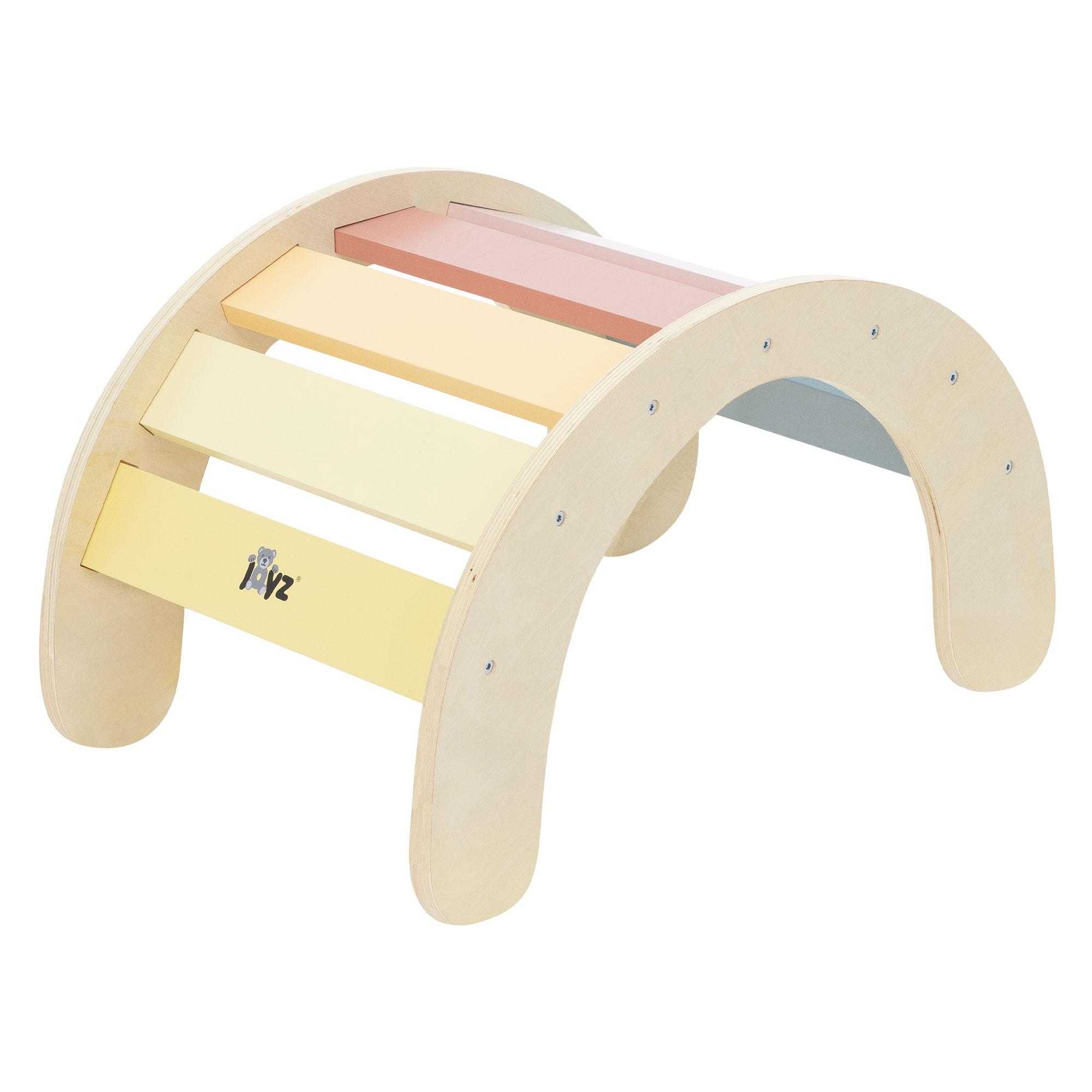 KLETTERBOGEN Mehrfarbig - Naturfarben, Holz (74/38.5/41cm) - Joyz