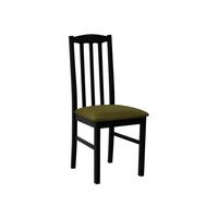 STUHL Bos XII, Holzfarbe: Schwarz - Schwarz/Grün, Holz (43/90/48cm) - MIRJAN24