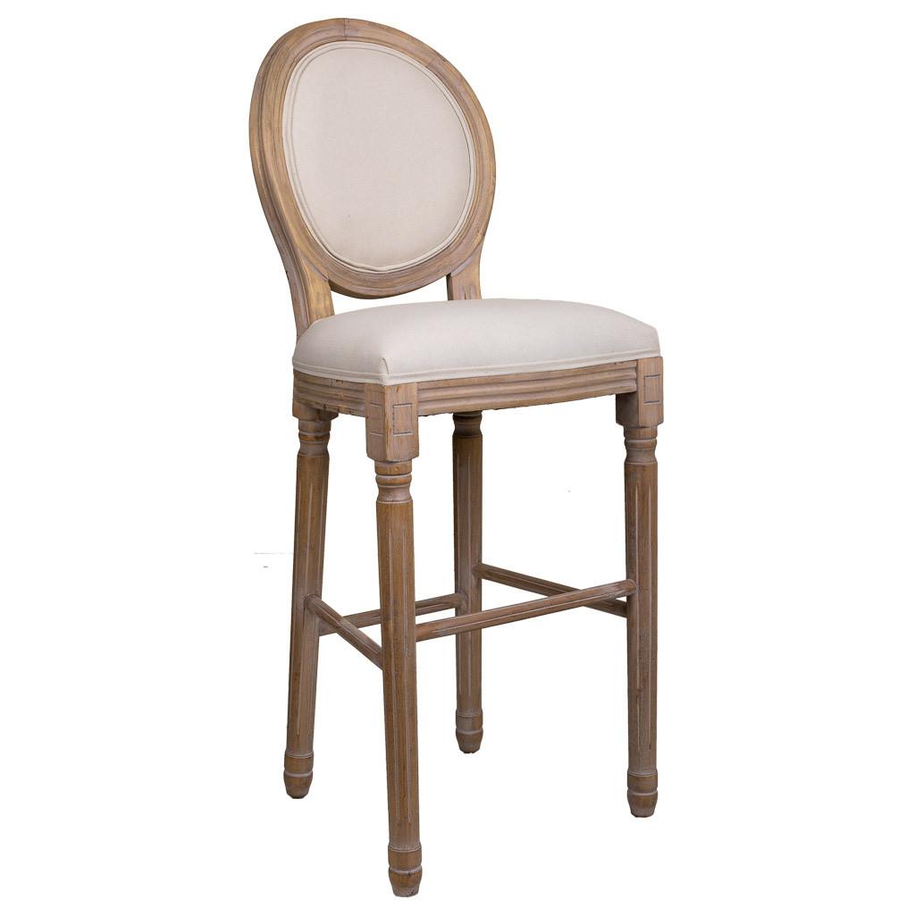 BARHOCKER 52x46x116 cm - Beige, Naturmaterialien (52/116/46cm) - Wanderlust
