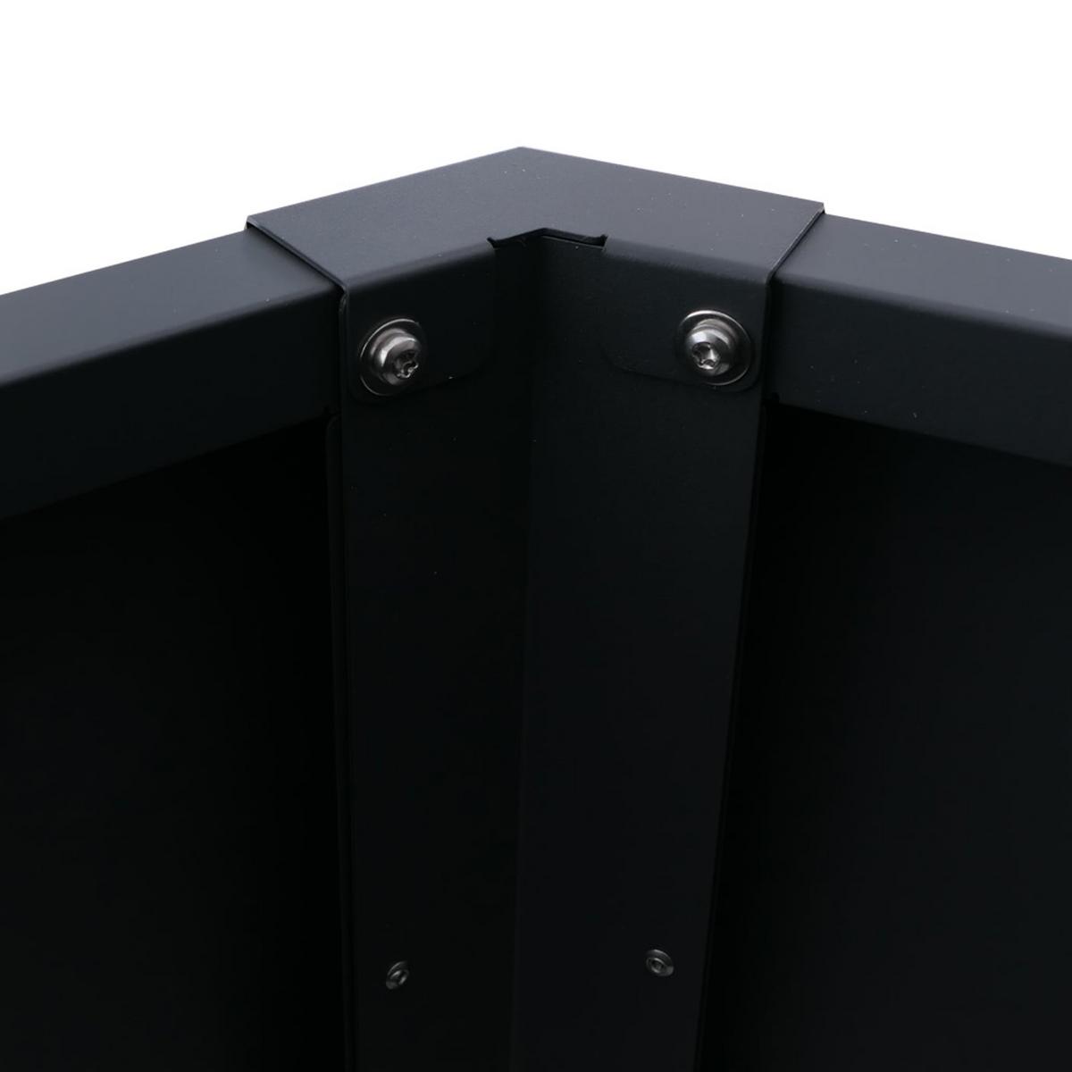 HOCHBEET Anthrazit - Anthrazit, Metall (100/77/88cm) - MCW