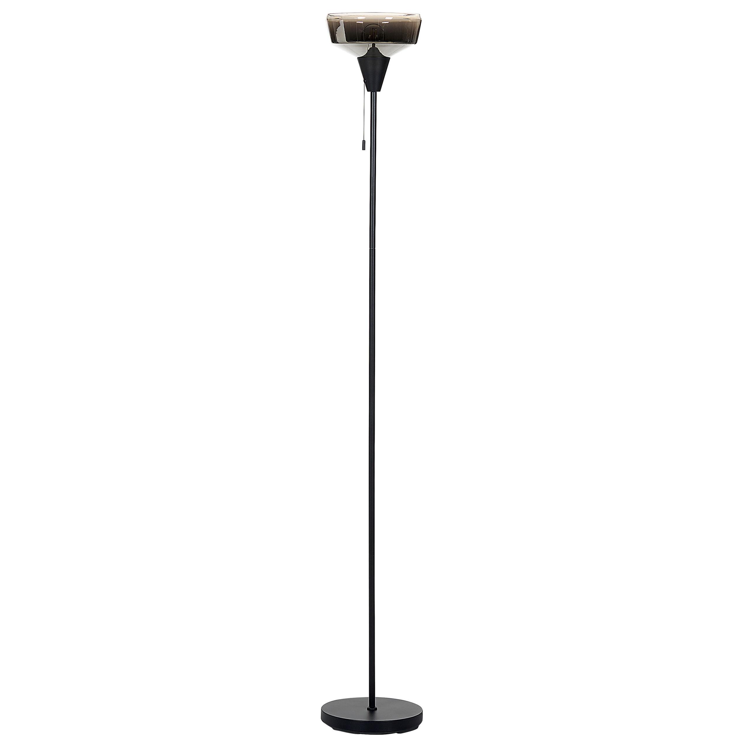 STEHLAMPE Talparo 25/25/175 cm - Schwarz, Metall (25/25/175cm) - Beliani