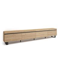 LOWBOARD, Tv-Schrank, Eiche, 320/35/57cm - Eichefarben, Holzwerkstoff (320/57/35cm) - Skraut Home