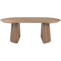 AUSZIEHTISCH Formisty Eichenholzoptik 120–200 x 120 cm - Beige, Holzwerkstoff (120/120/75cm) - Selsey