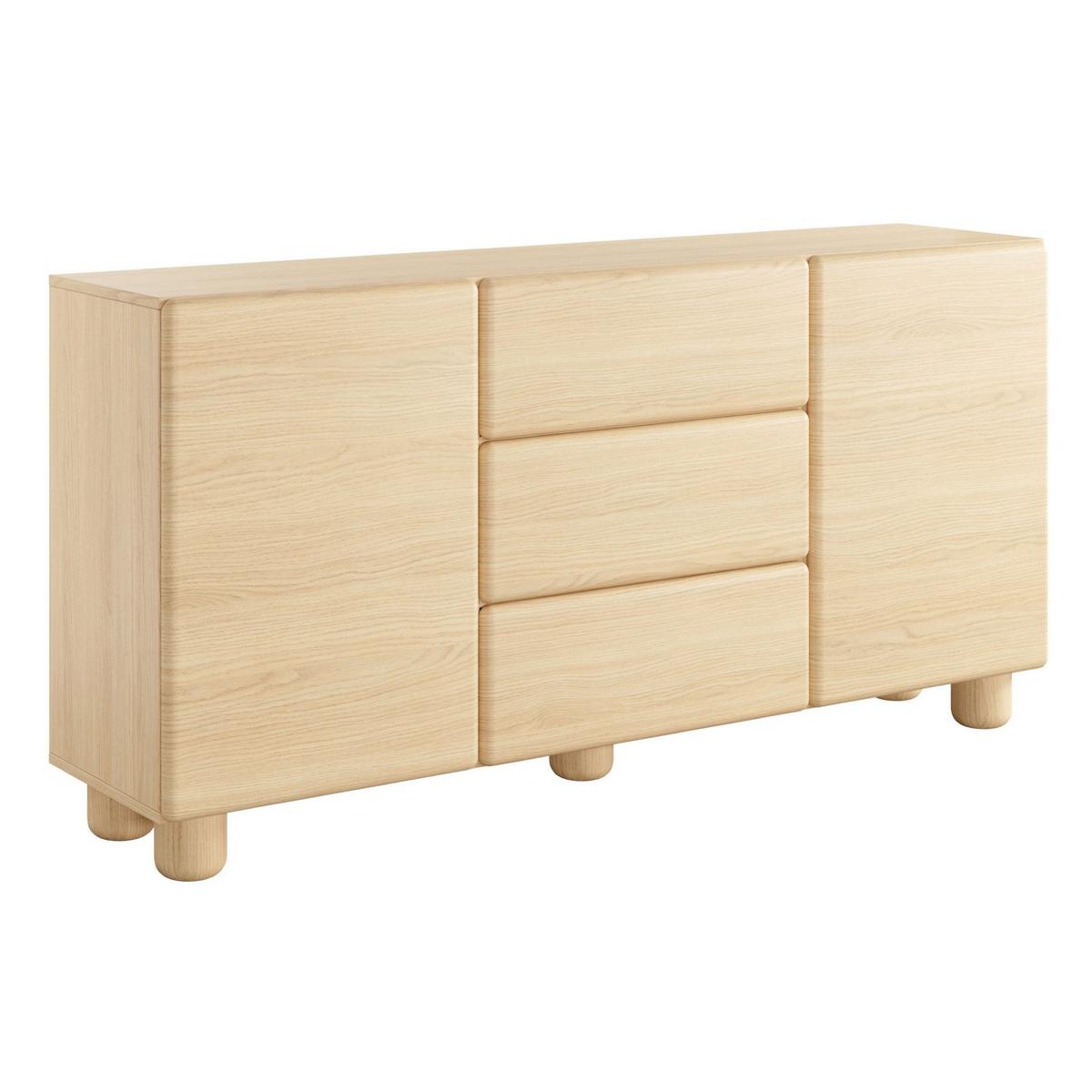 SIDEBOARD Lomo 160 cm - Eichefarben, Holz/Holzwerkstoff (160.1/80.2/38cm) - Selsey