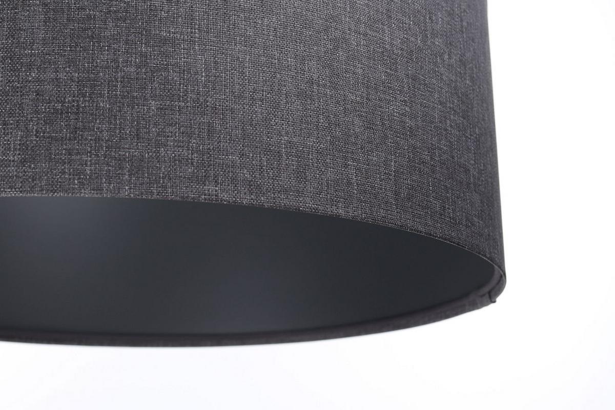 HÄNGELEUCHTE Grau 50/30 cm - Schwarz/Grau, Kunststoff (50/0.6/30cm) - ONZENO