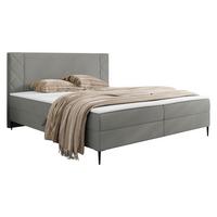 BOXBETT Portes - H3 - Schwarz/Grau, Holzwerkstoff/Textil (160/200cm) - MIRJAN24