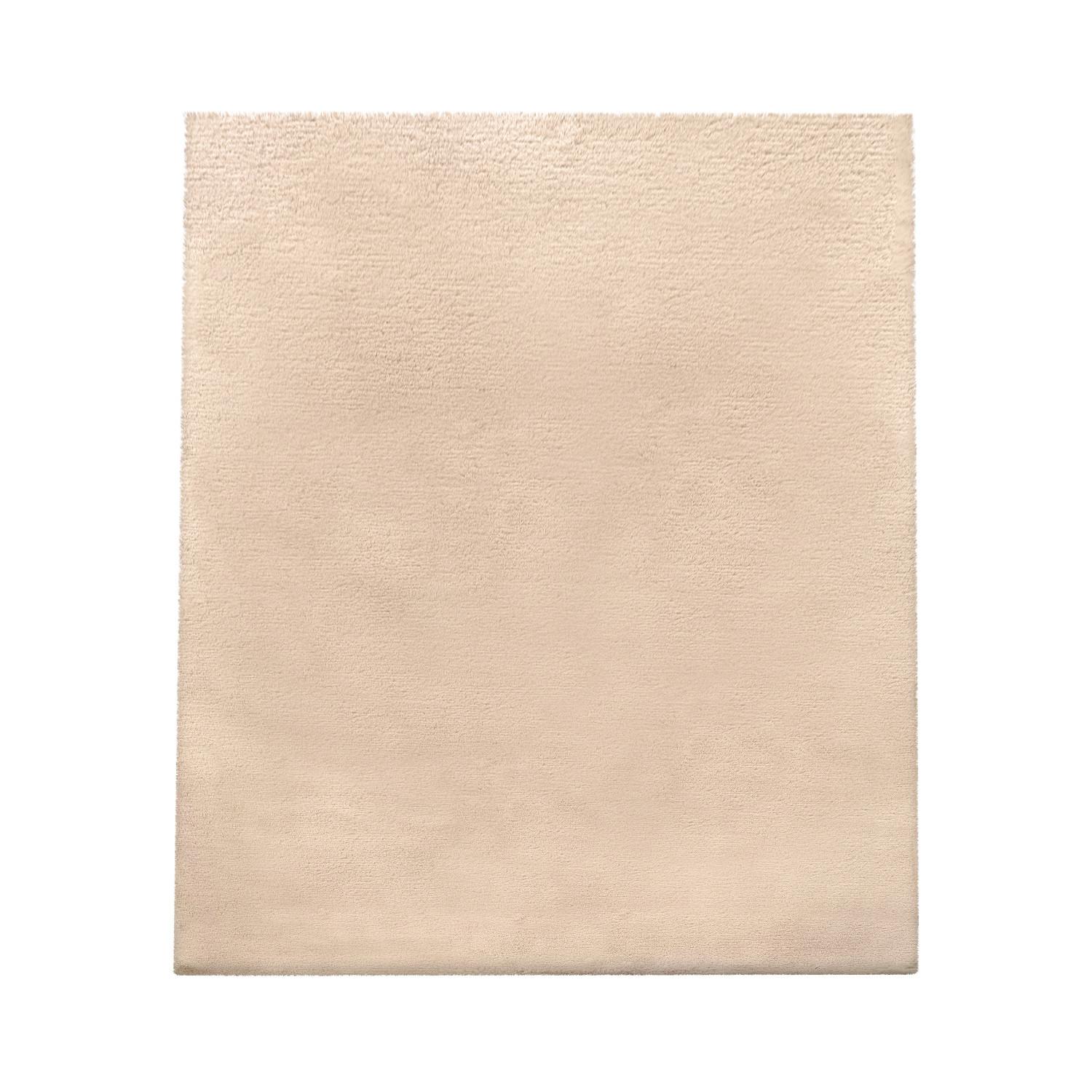 HOCHFLORTEPPICHE Sand 200 x 200 cm - Sandfarben, Kunststoff (200/200cm) - TT Home