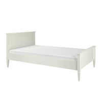 BETT 120/200 Ines Weiß - Weiß, Holzwerkstoff (120/200cm) - Petits-meubles