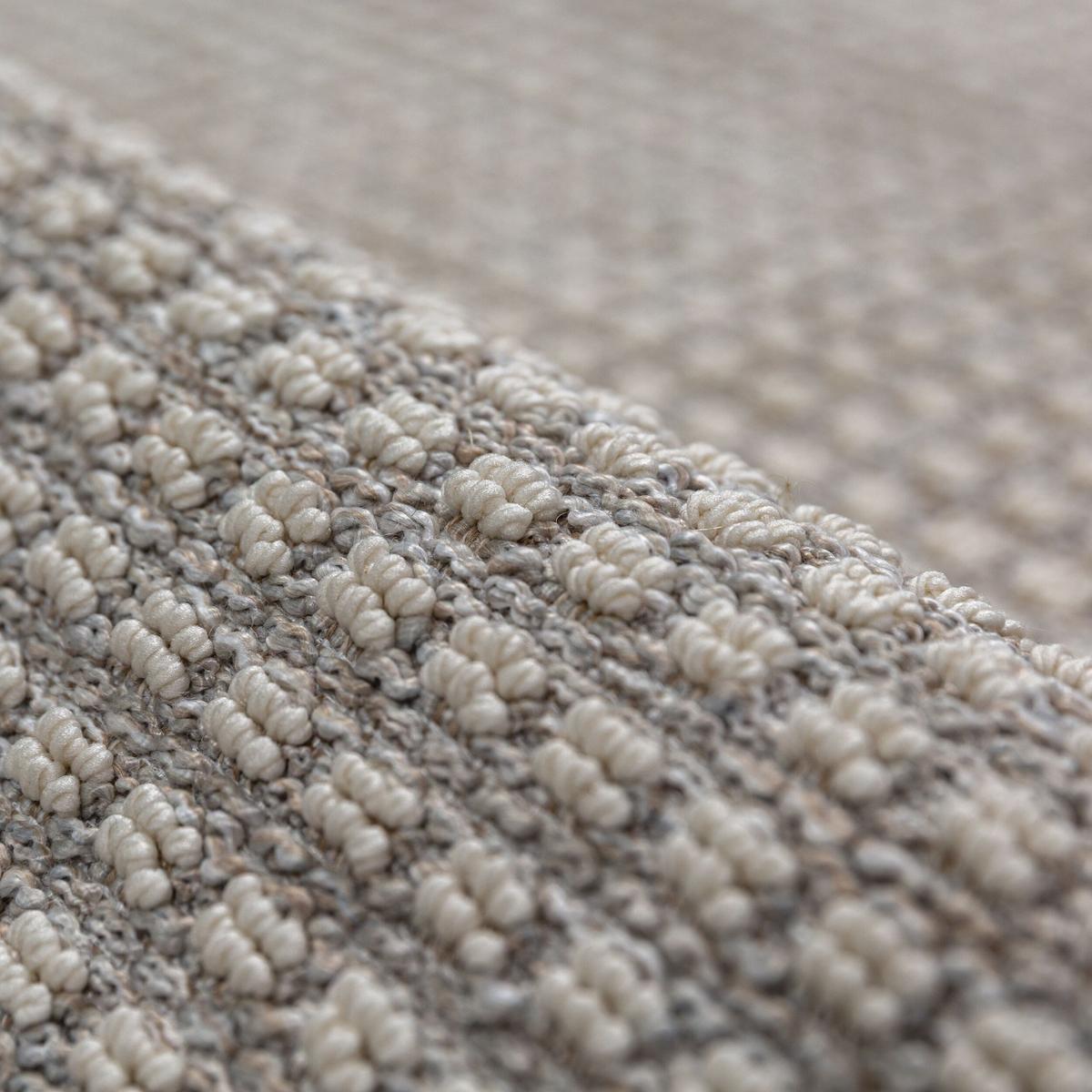 KURZFLORTEPPICH Waschbar NORA, einfarbig, aus Polyester, Grau, 140 x 194 cm - Grau, Textil (194/140cm) - KADIMA DESIGN