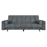 SCHLAFSOFA Zuri - Greige/Schwarz, Holz/Textil (240/93/91cm) - MIRJAN24