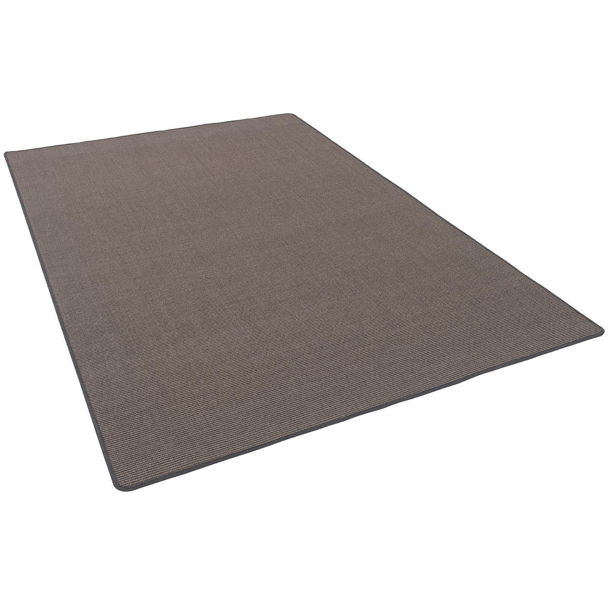 SISAL NATUR TEPPICH KLASSISCH - Anthrazit, Textil (100/300cm) - Snapstyle