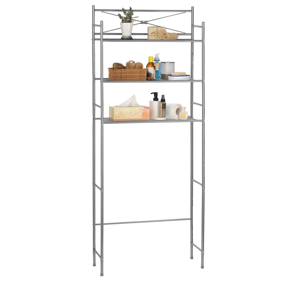 TOILETTENREGAL MARSA anthrazit - Anthrazit, Metall (65/164/22cm) - CARO-Möbel