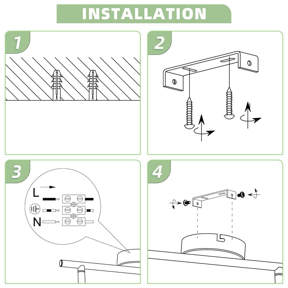 LED-DECKENSTRAHLER Letizia 2-flammig 25/15.5/5.6cm - Dunkelgrau, Metall (25/15.5/5.6cm) - Nettlife