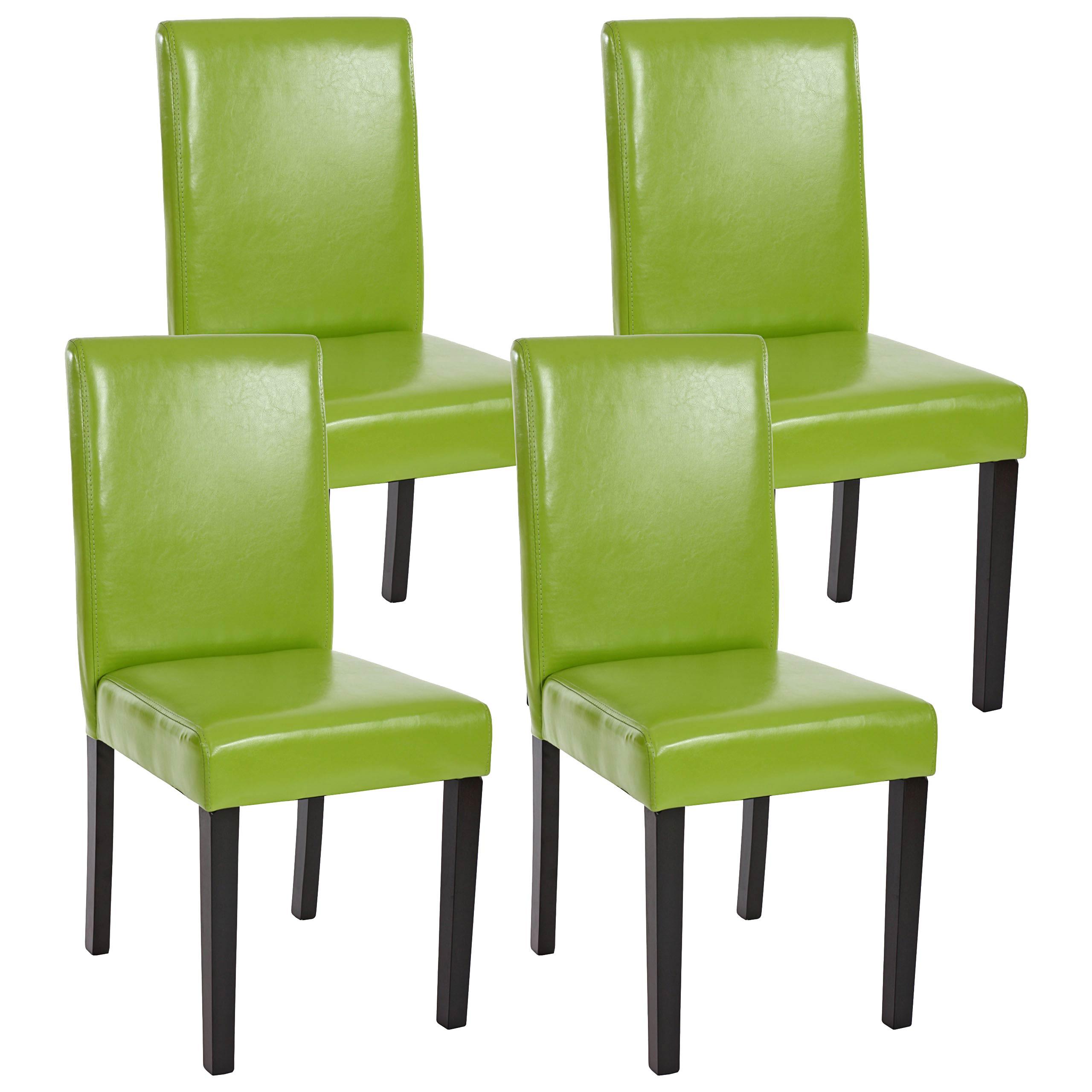 ESSZIMMERSTUHL Grün 4er-Set - Grün, Textil (43/90/56cm) - MCW