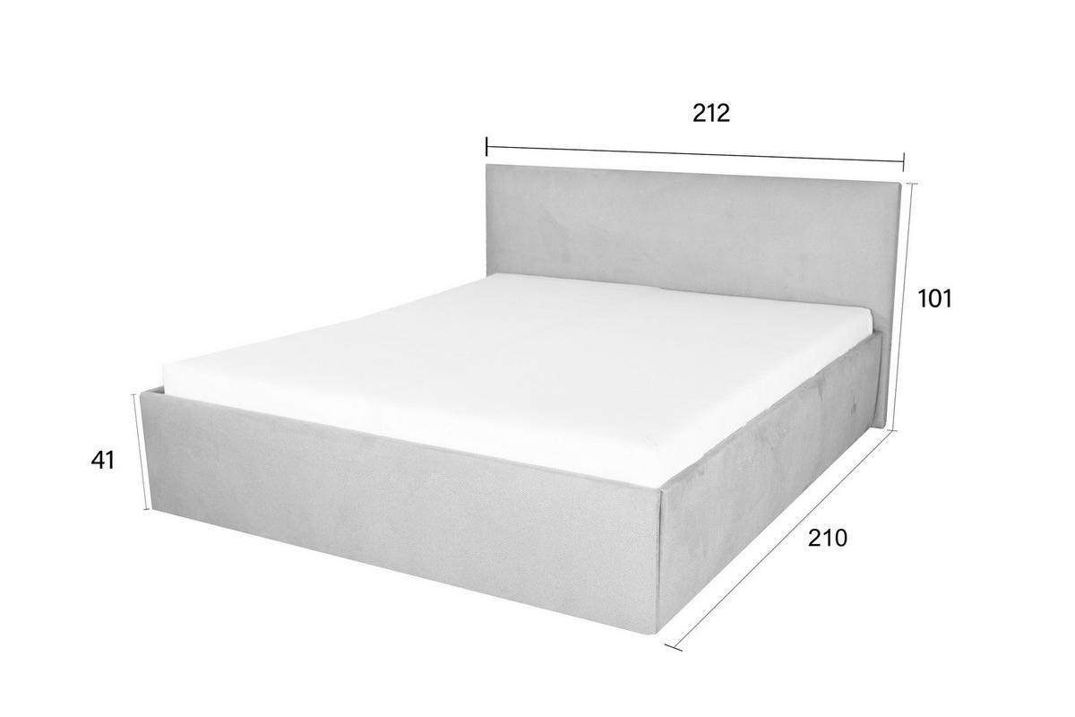 POLSTERBETT bali Coffee 200 x 200 x 40 cm Bettkasten Mit hochwertiger Matratze H2 (bis 100 kg) und Lattenrost - Braun, Holz (200/200cm) - Halmon Schlafkomfort Betten 