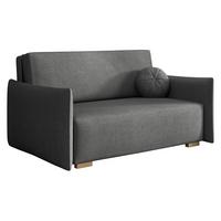 SCHLAFSOFA Viva Glov III - Naturfarben/Grau, Holz/Textil (157/85/98cm) - MIRJAN24