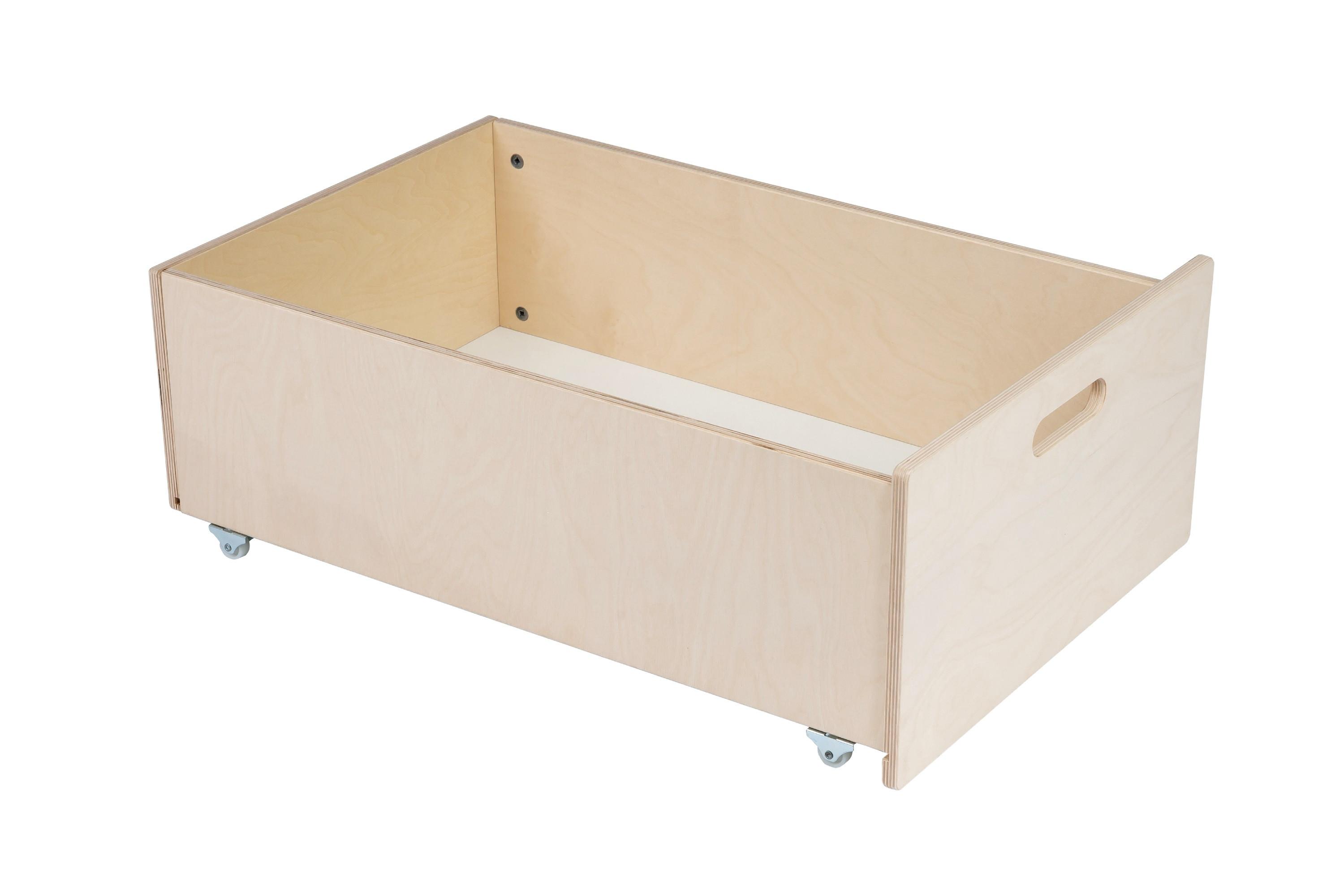 SCHUBLADE für Babybett 7in1, ohne Bett - Naturfarben, Holz - waldin