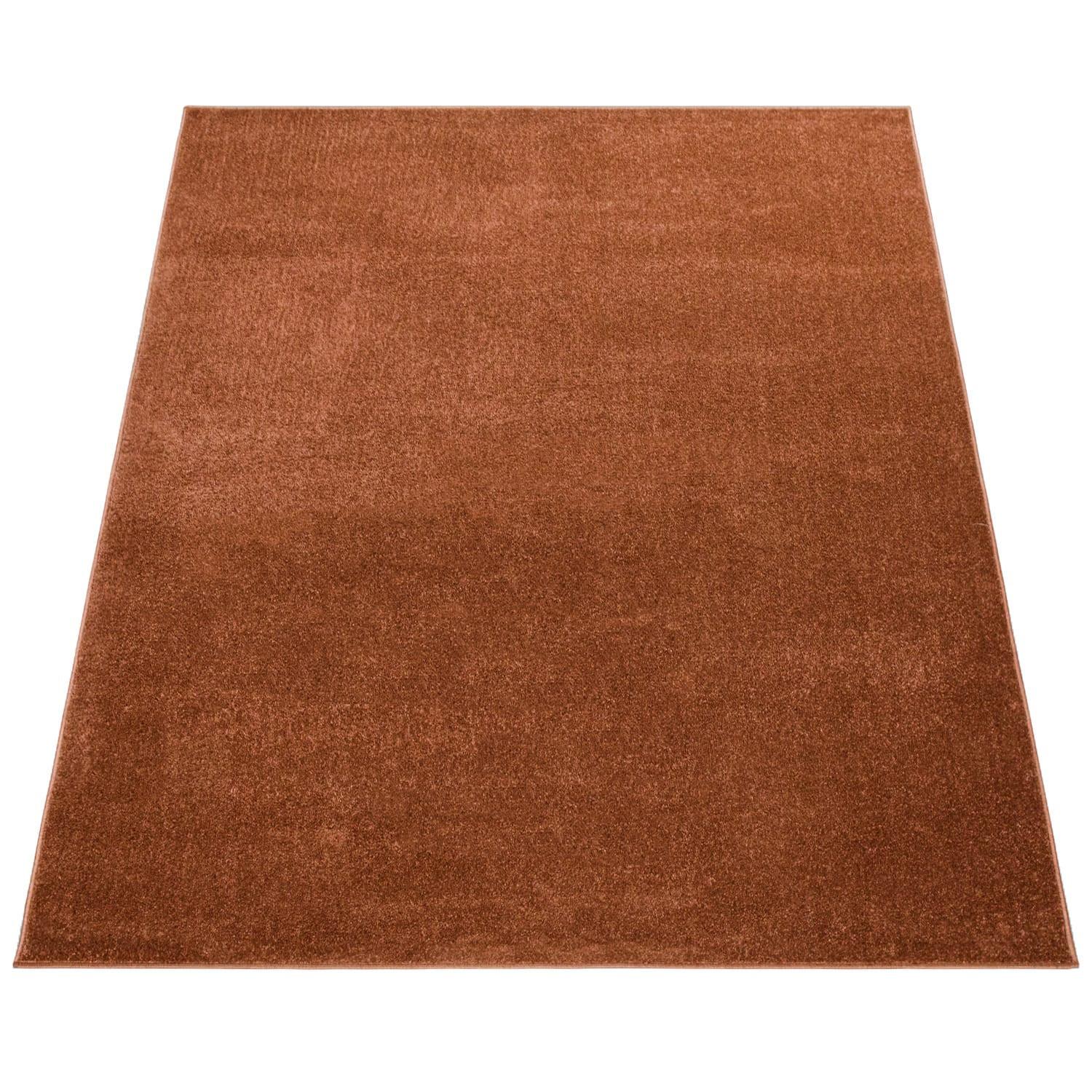 KURZFLORTEPPICH Waschbar, einfarbig, Braun, 60 x 100 cm - Braun, Textil (100/60cm) - KADIMA DESIGN