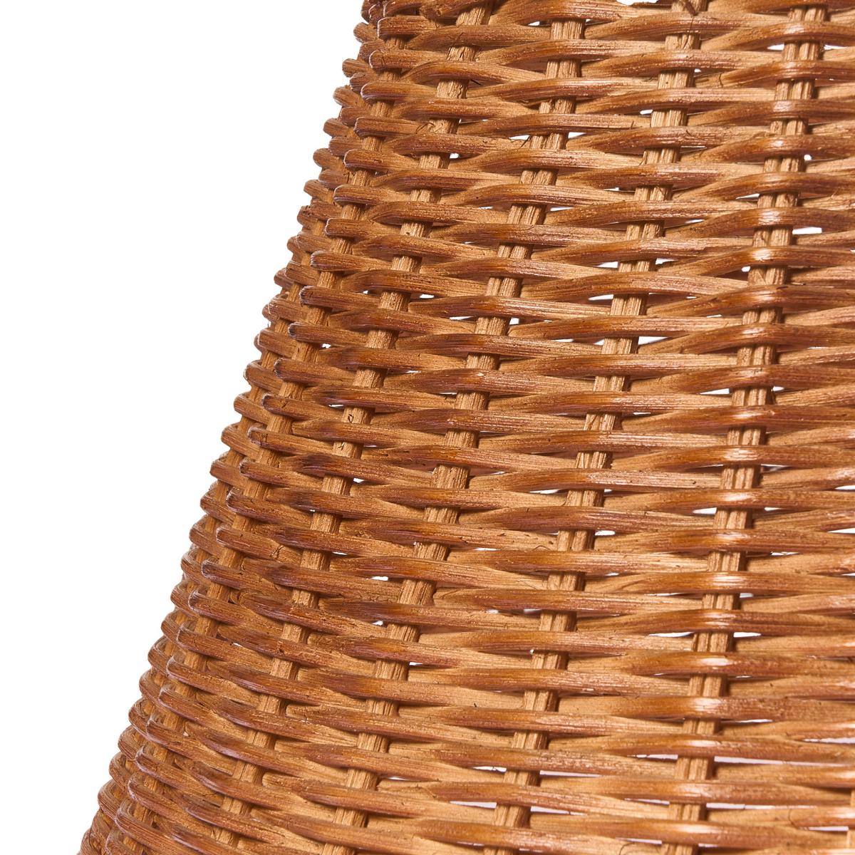 WEIHNACHTSBAUMKRAGEN 24 cm Naturfarben Flocon - Naturfarben, Naturmaterialien (24cm) - Beliani