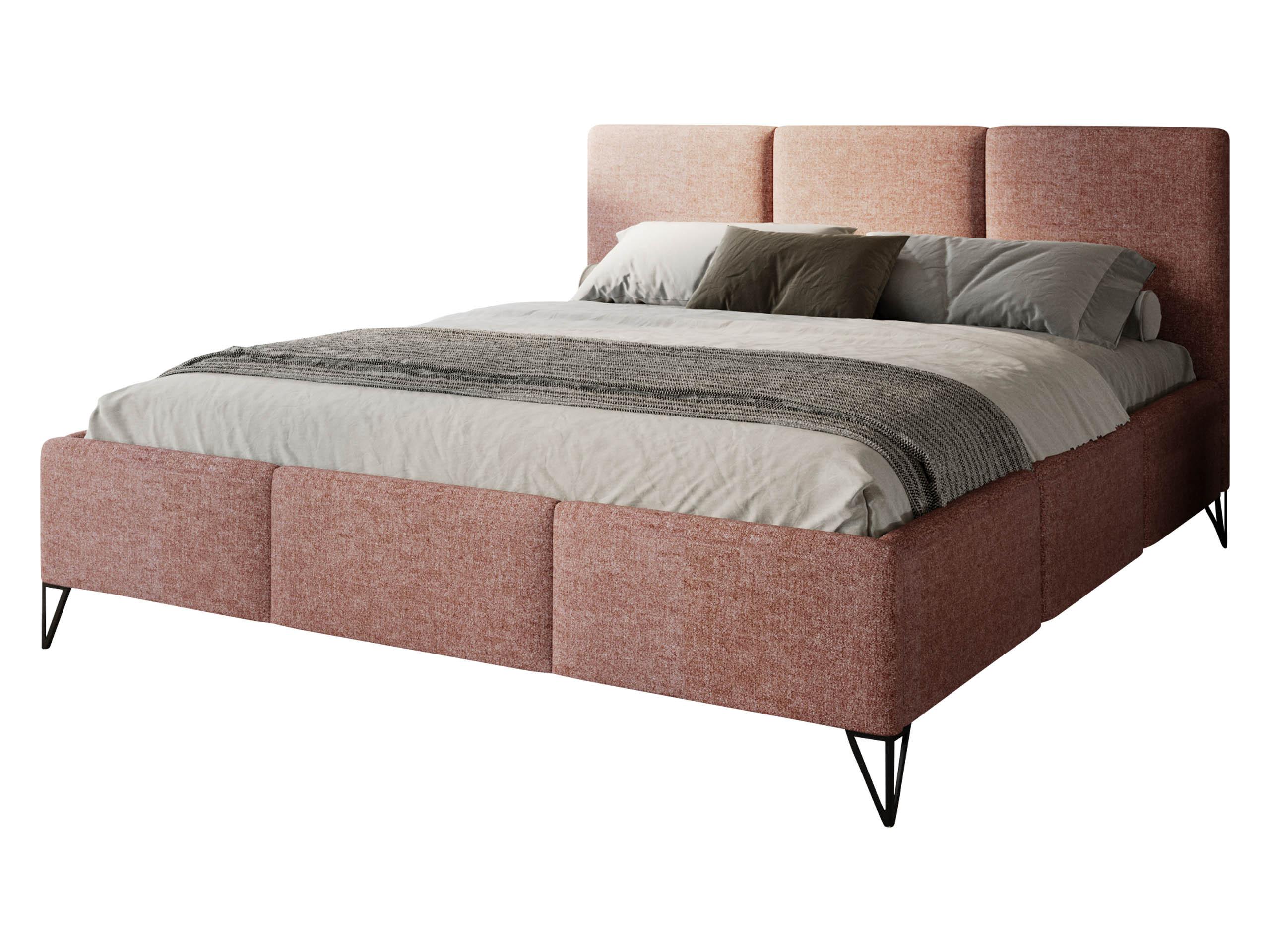 POLSTERBETT Loren - Rosa, Holz/Holzwerkstoff (160/200cm) - MIRJAN24