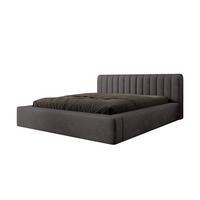 POLSTERBETT Peoria In Macau - Anthrazit, Holzwerkstoff/Textil (140/200cm) - Fun Möbel