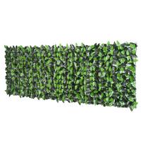 SICHTSCHUTZ, mit UV-Schutz, Heckenpflanze, für Garten, Terrasse, Grün, 3 x 1 m - Grün, Kunststoff (1/100cm) - Outsunny