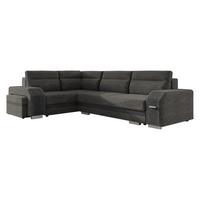 ECKSOFA Assan, Seite: Links - Chromfarben/Greige, Holz/Kunststoff (305/205cm) - MIRJAN24
