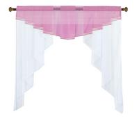 SCHEIBENGARDINE MEIßEN 100x100 cm Rosa - Rosa, Textil (100/100cm) - Gardinenbox