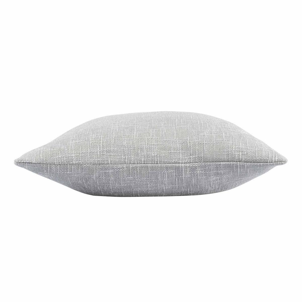 KISSENHÜLLE Bouclé hellgrau 45/45 cm - Hellgrau, Textil (45/45cm) - Homescapes